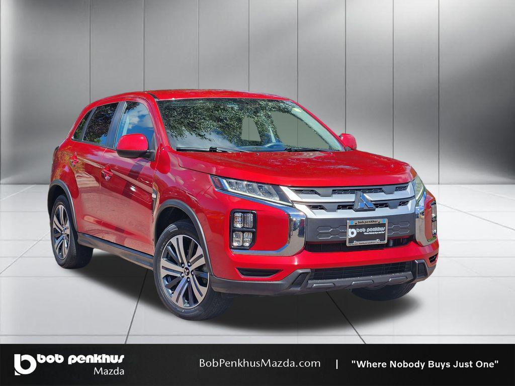 used 2021 Mitsubishi Outlander Sport car, priced at $14,152