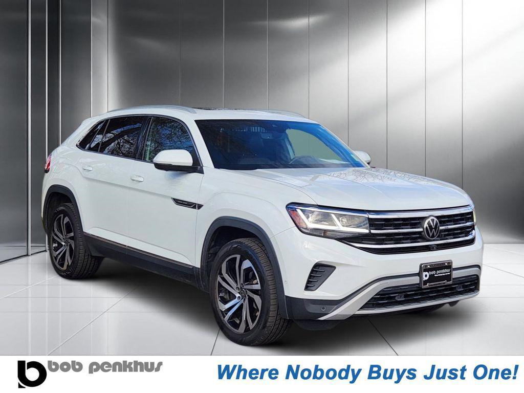 used 2021 Volkswagen Atlas Cross Sport car, priced at $20,797
