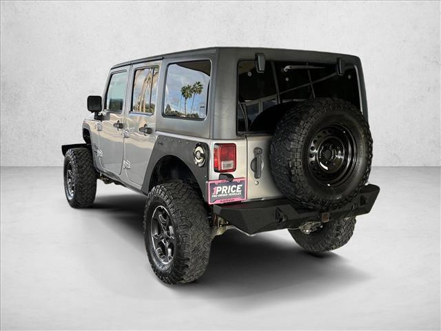 used 2016 Jeep Wrangler Unlimited car, priced at $16,617