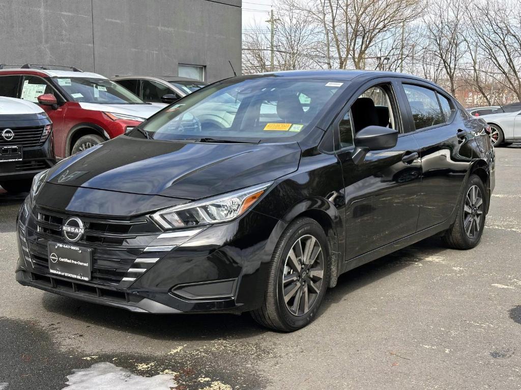 used 2024 Nissan Versa car, priced at $16,489
