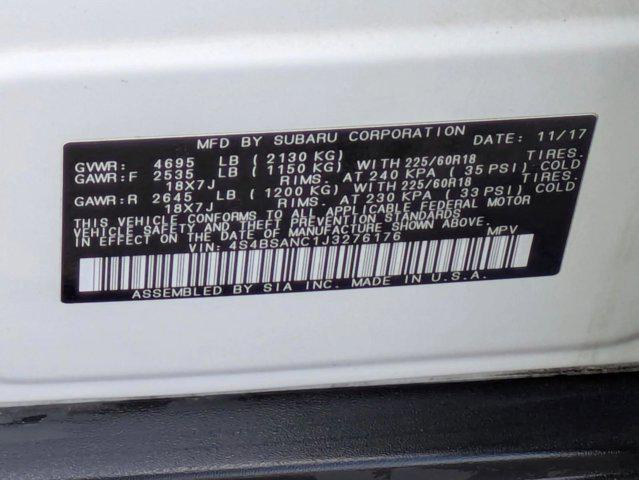 used 2018 Subaru Outback car, priced at $17,129