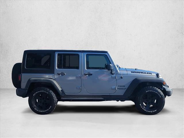 used 2017 Jeep Wrangler Unlimited car, priced at $19,291