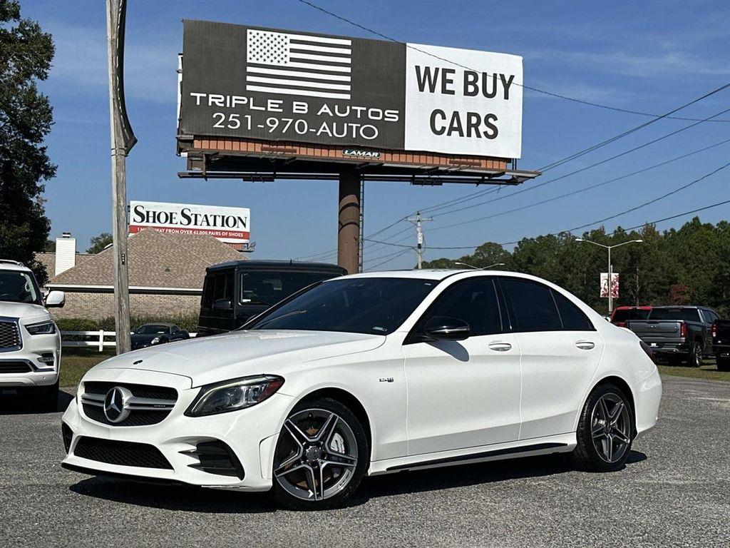 used 2020 Mercedes-Benz AMG C 43 car, priced at $28,998