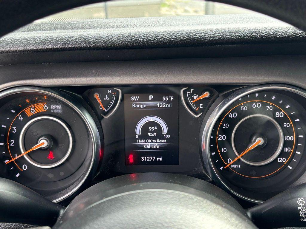 used 2023 Jeep Wrangler car, priced at $34,499