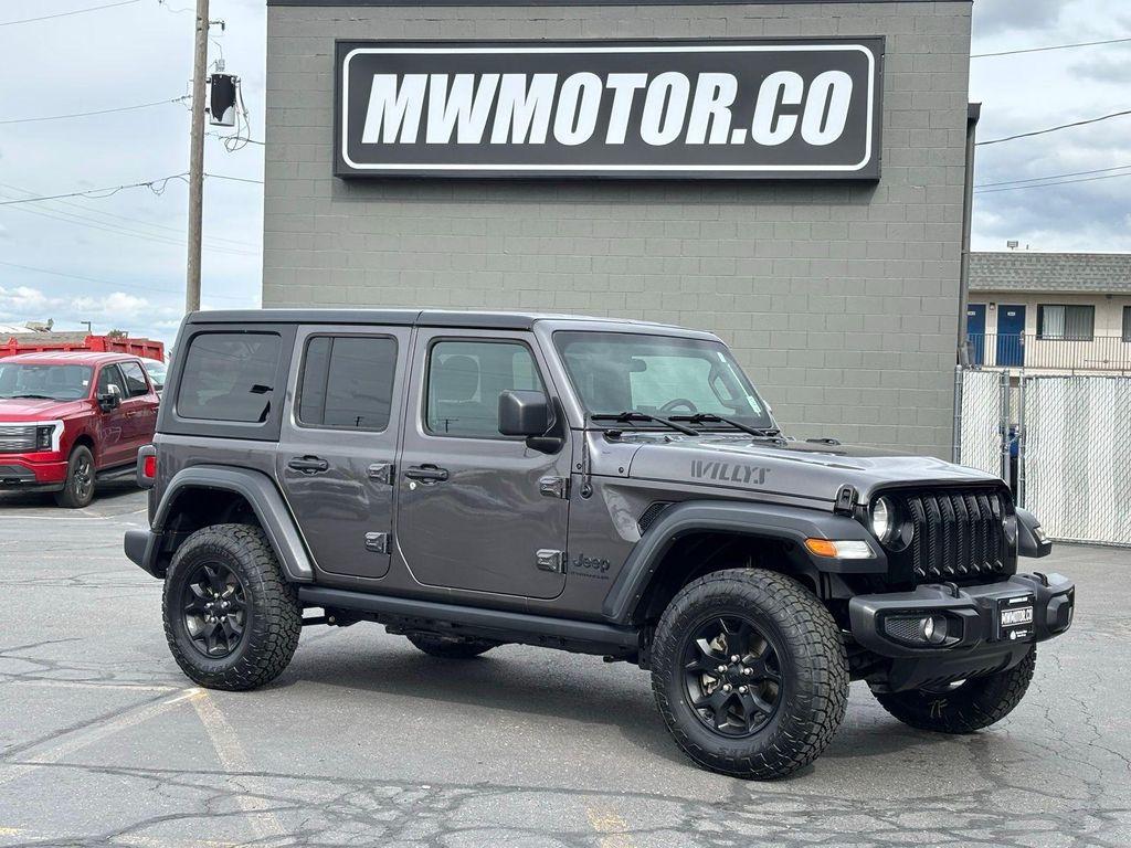 used 2023 Jeep Wrangler car, priced at $34,499