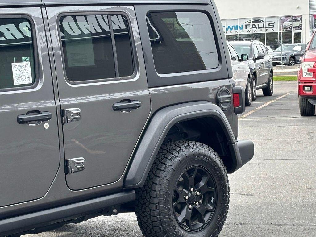 used 2023 Jeep Wrangler car, priced at $34,499