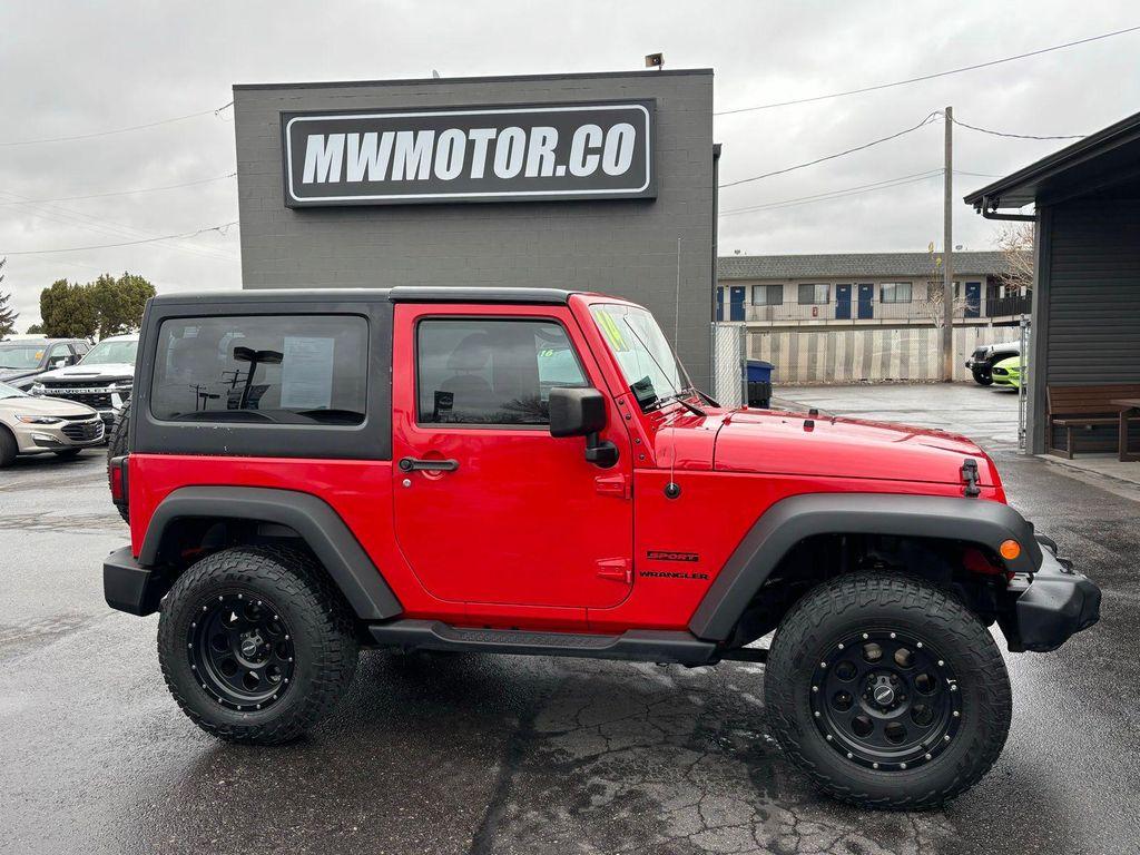 used 2014 Jeep Wrangler car, priced at $12,490