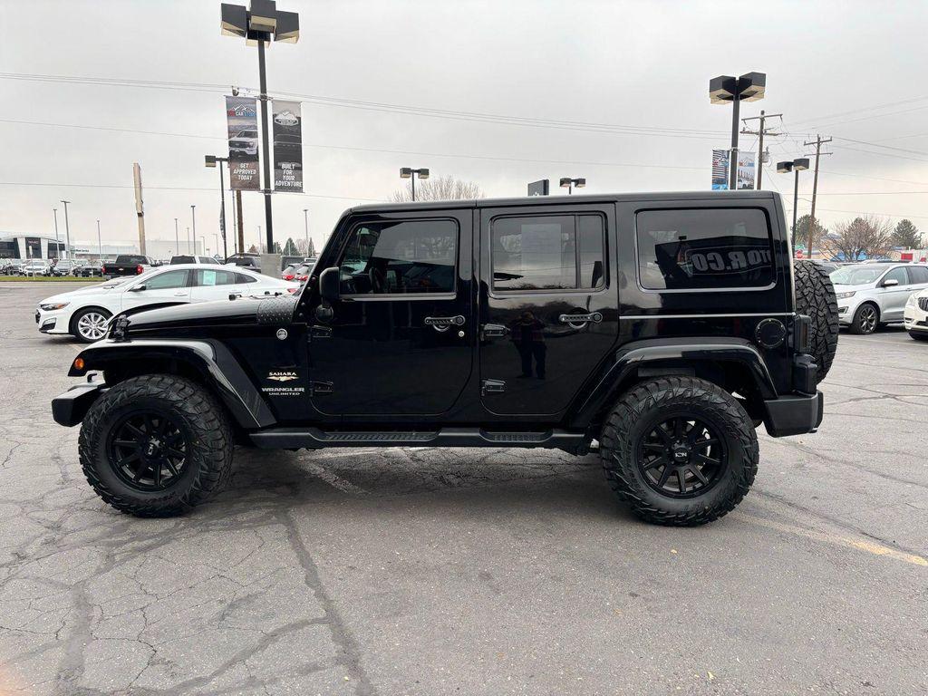 used 2015 Jeep Wrangler Unlimited car, priced at $16,999
