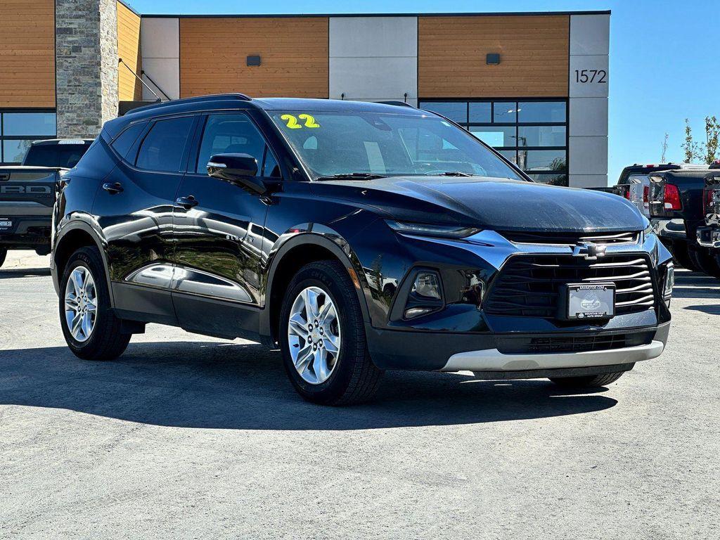 used 2022 Chevrolet Blazer car, priced at $27,999