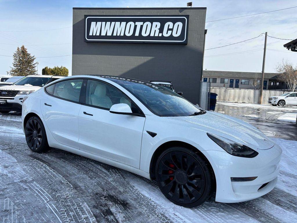 used 2023 Tesla Model 3 car, priced at $25,758