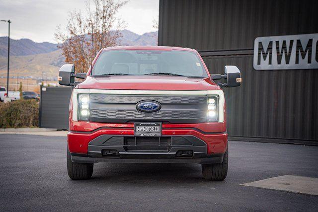 used 2022 Ford F-150 Lightning car, priced at $45,999