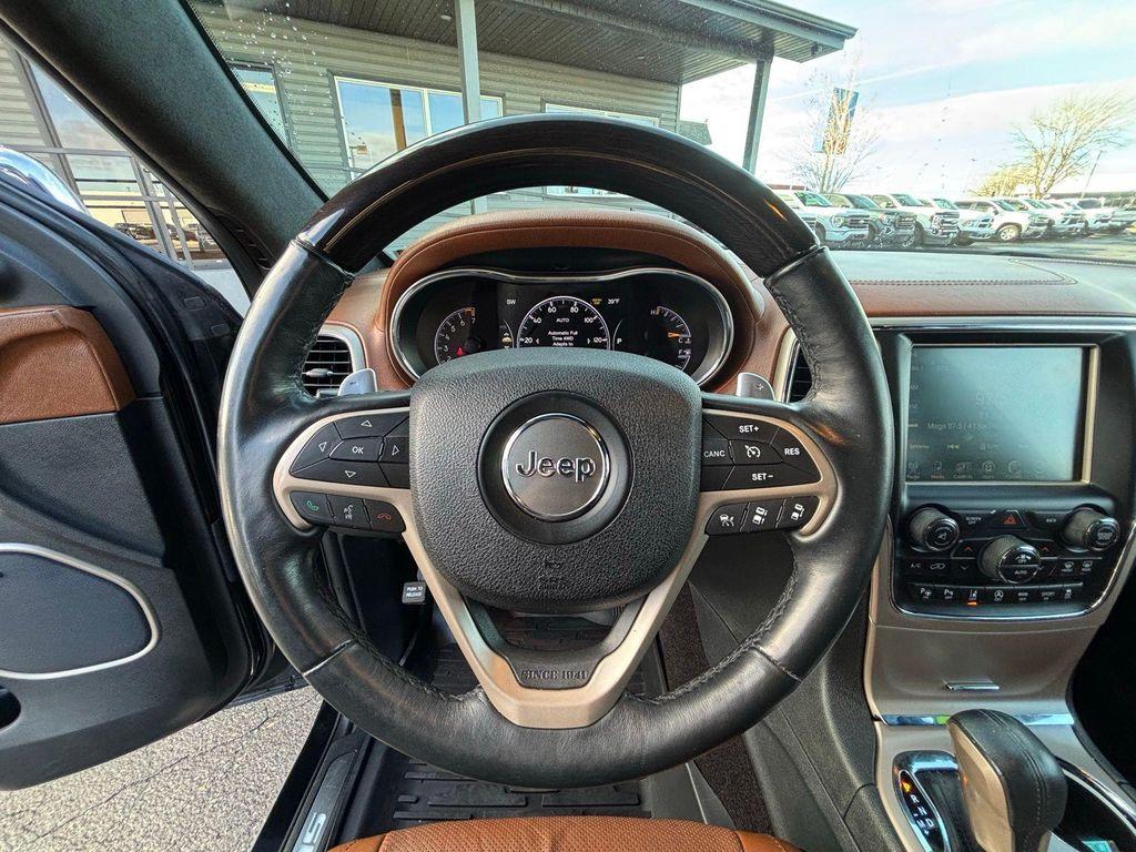 used 2017 Jeep Grand Cherokee car, priced at $15,783