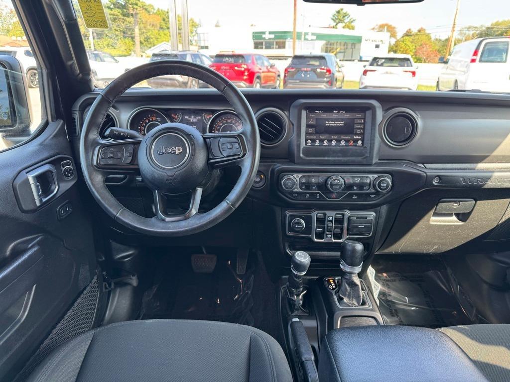 used 2022 Jeep Wrangler Unlimited car, priced at $28,990
