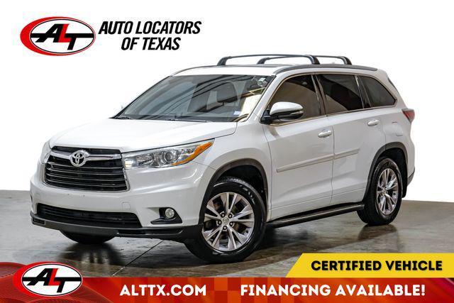 used 2015 Toyota Highlander car, priced at $17,983