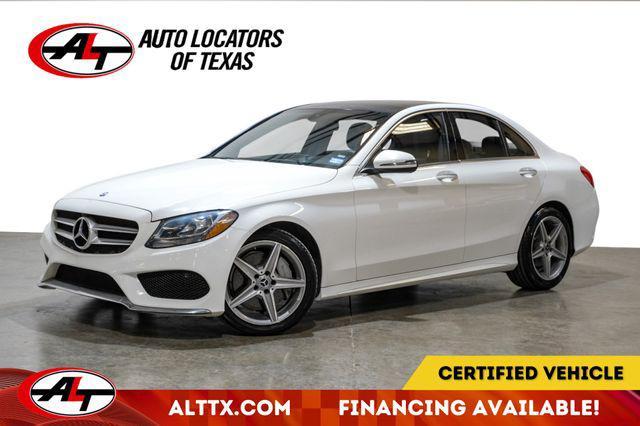used 2017 Mercedes-Benz C-Class car, priced at $10,883