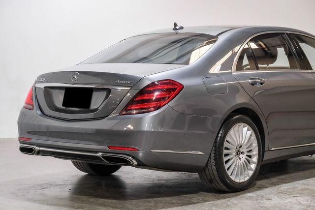 used 2018 Mercedes-Benz S-Class car, priced at $43,883
