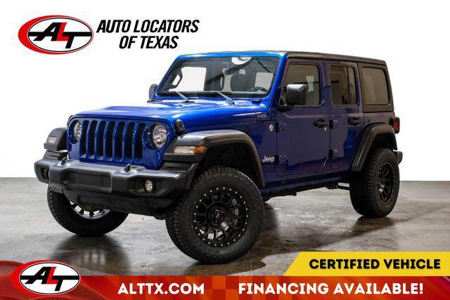 used 2020 Jeep Wrangler Unlimited car, priced at $23,983