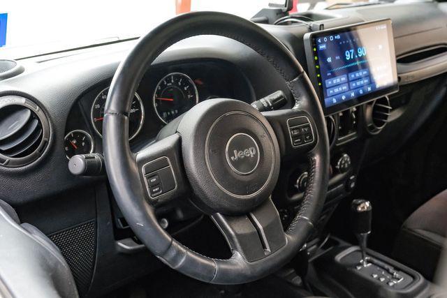 used 2015 Jeep Wrangler Unlimited car, priced at $16,383