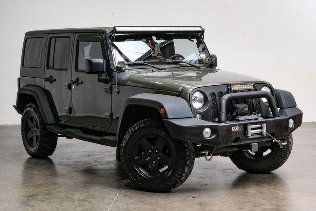 used 2015 Jeep Wrangler Unlimited car, priced at $16,383