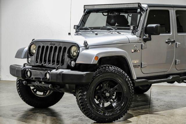 used 2015 Jeep Wrangler Unlimited car, priced at $19,883