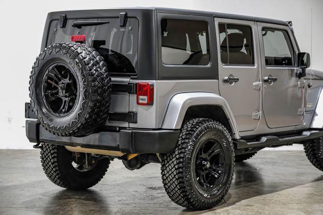 used 2015 Jeep Wrangler Unlimited car, priced at $19,883