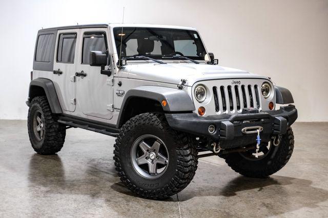 used 2012 Jeep Wrangler Unlimited car, priced at $16,883