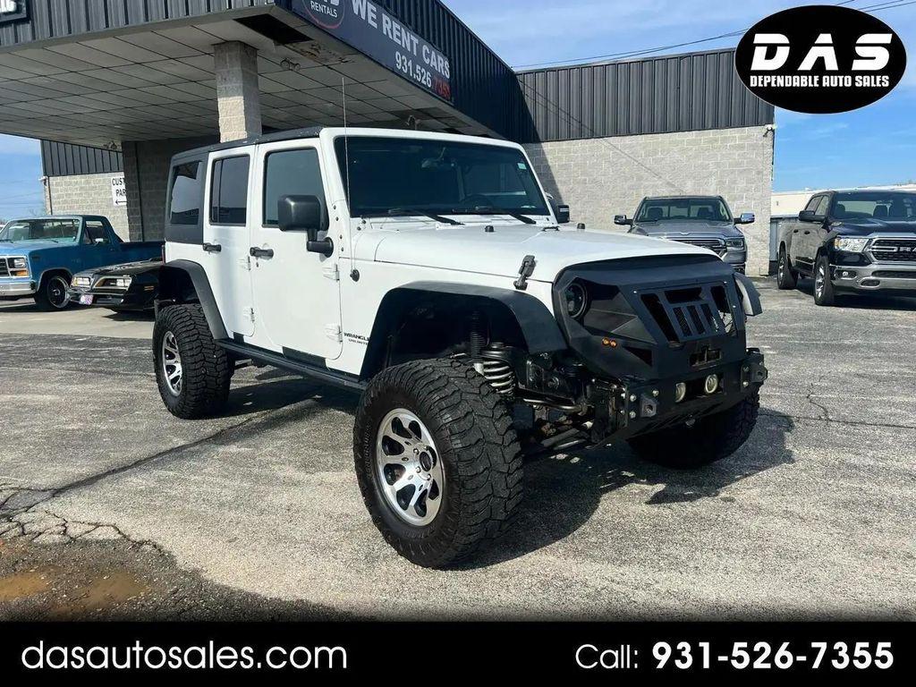used 2015 Jeep Wrangler Unlimited car, priced at $15,988