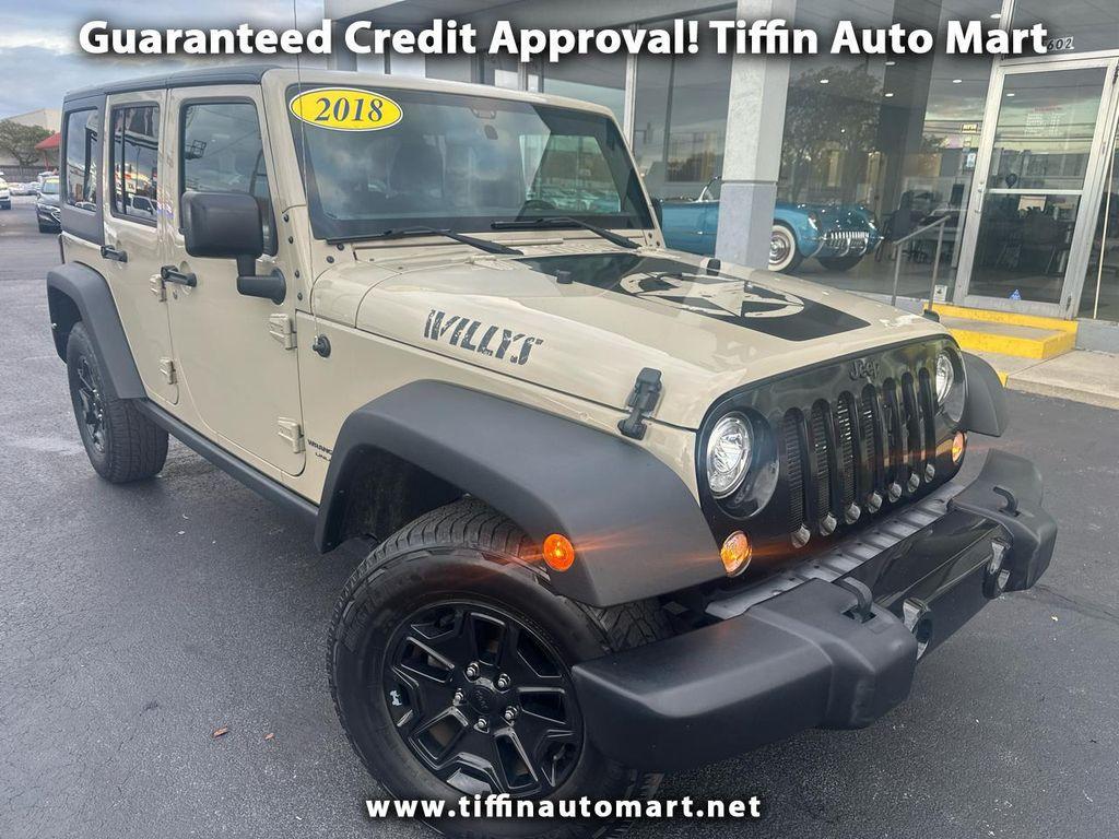 used 2018 Jeep Wrangler JK Unlimited car, priced at $16,970