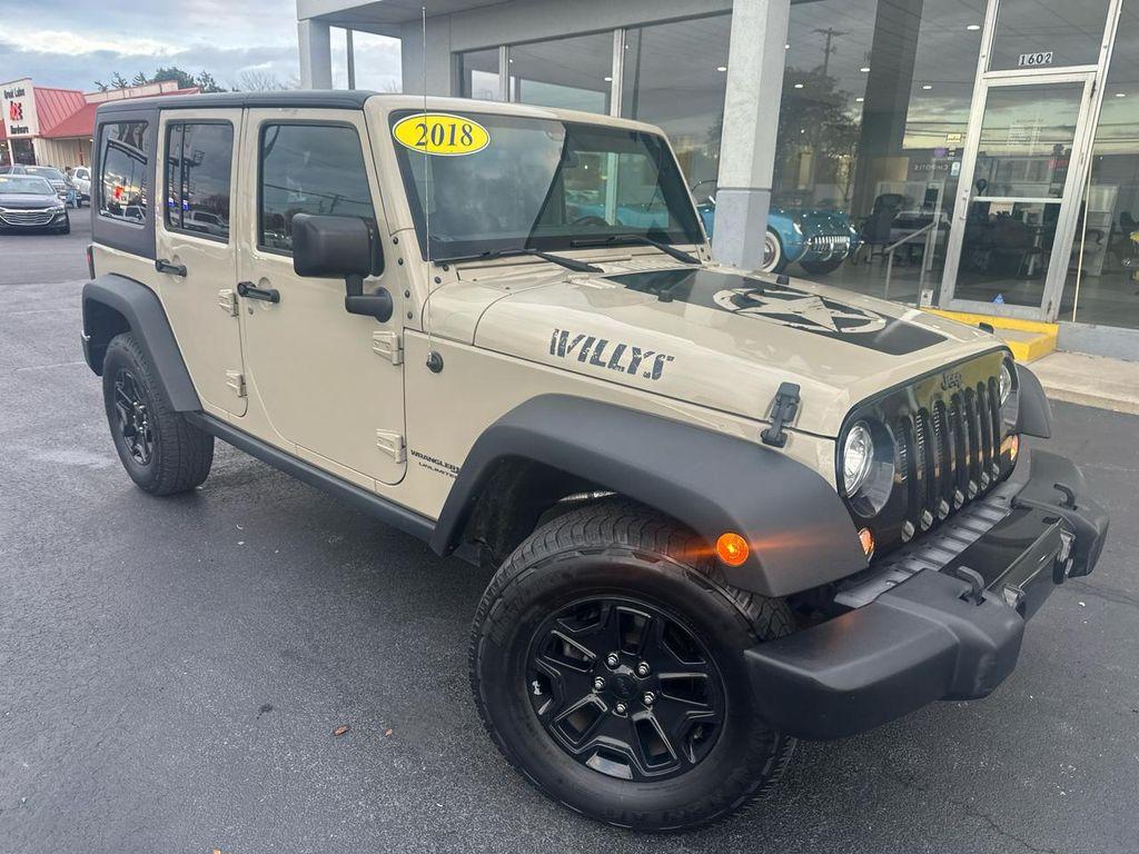 used 2018 Jeep Wrangler JK Unlimited car, priced at $16,970