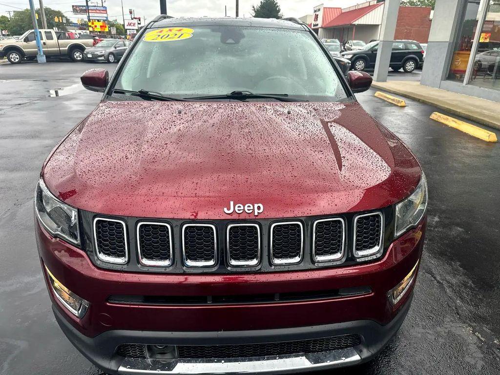 used 2021 Jeep Compass car, priced at $23,910