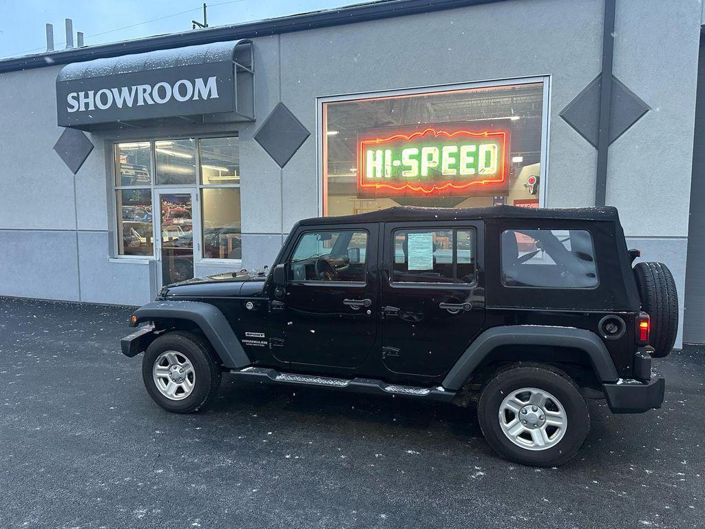 used 2017 Jeep Wrangler Unlimited car, priced at $18,405