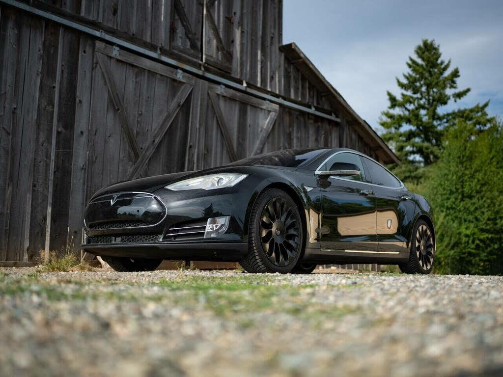 used 2014 Tesla Model S car, priced at $19,450