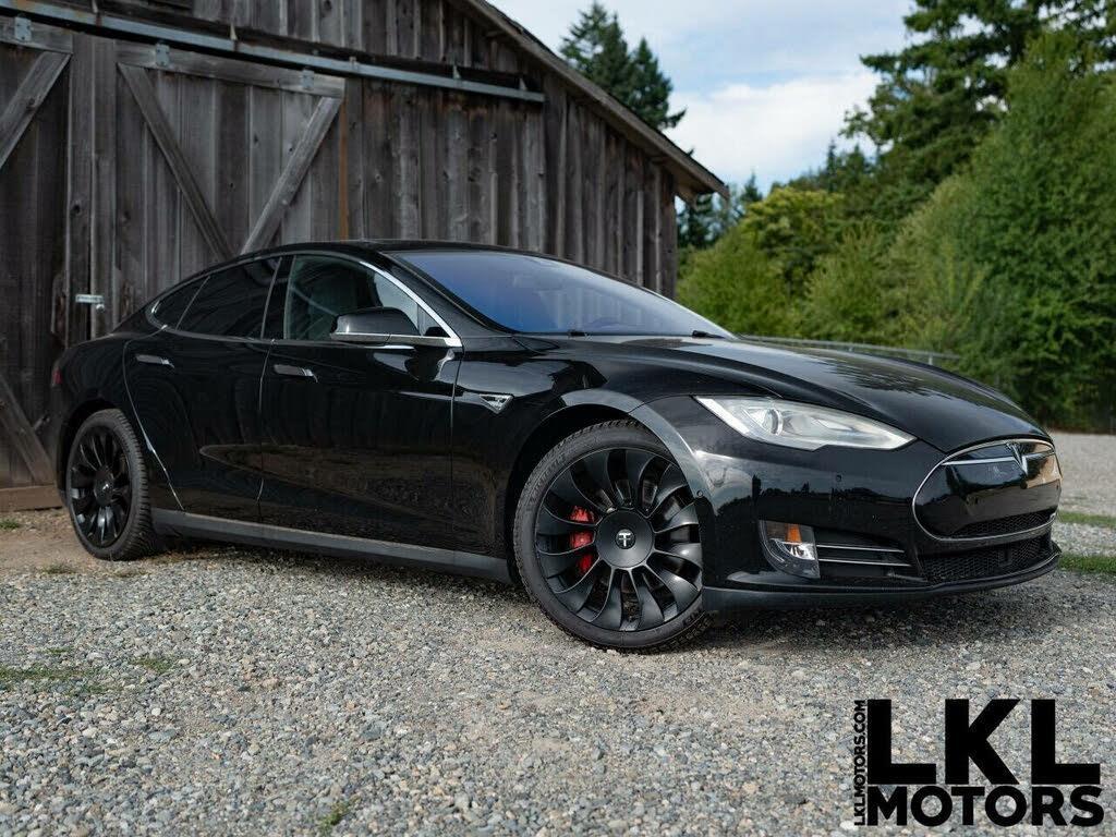 used 2014 Tesla Model S car, priced at $19,450