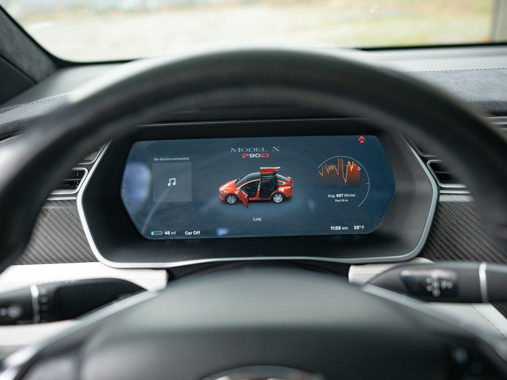 used 2016 Tesla Model X car, priced at $27,950