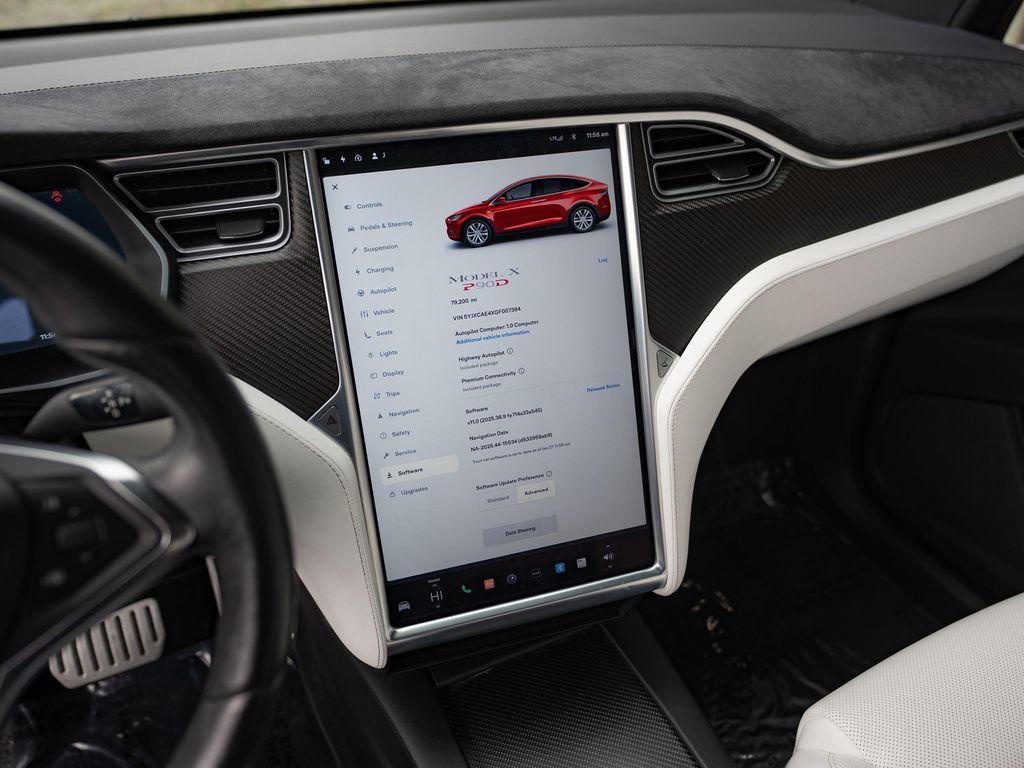 used 2016 Tesla Model X car, priced at $27,950