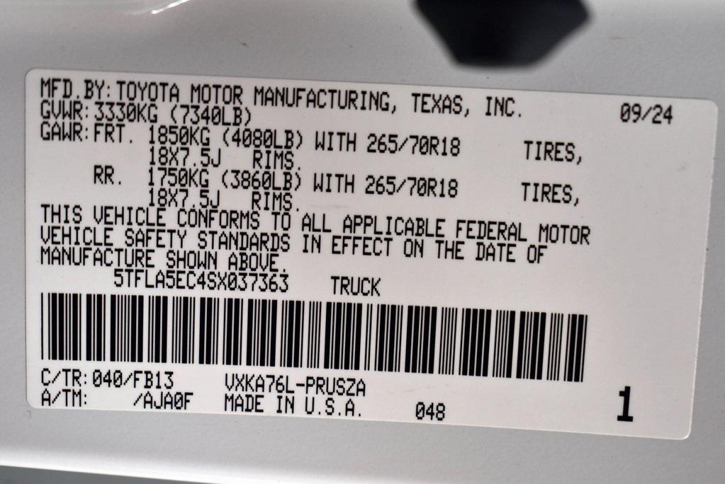 used 2025 Toyota Tundra car, priced at $48,597