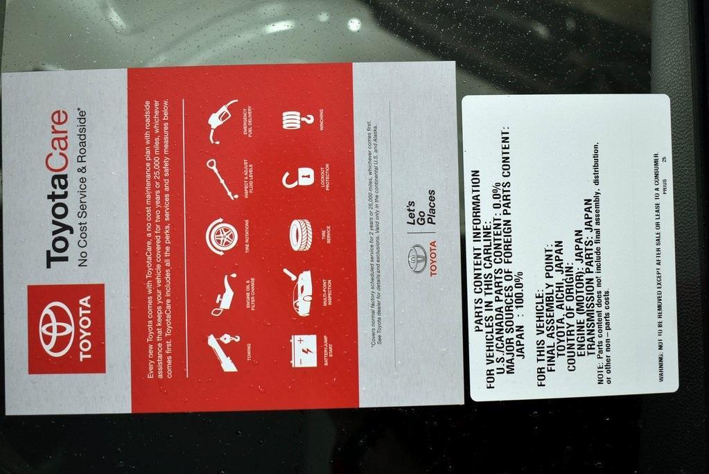 new 2025 Toyota Prius car, priced at $38,235