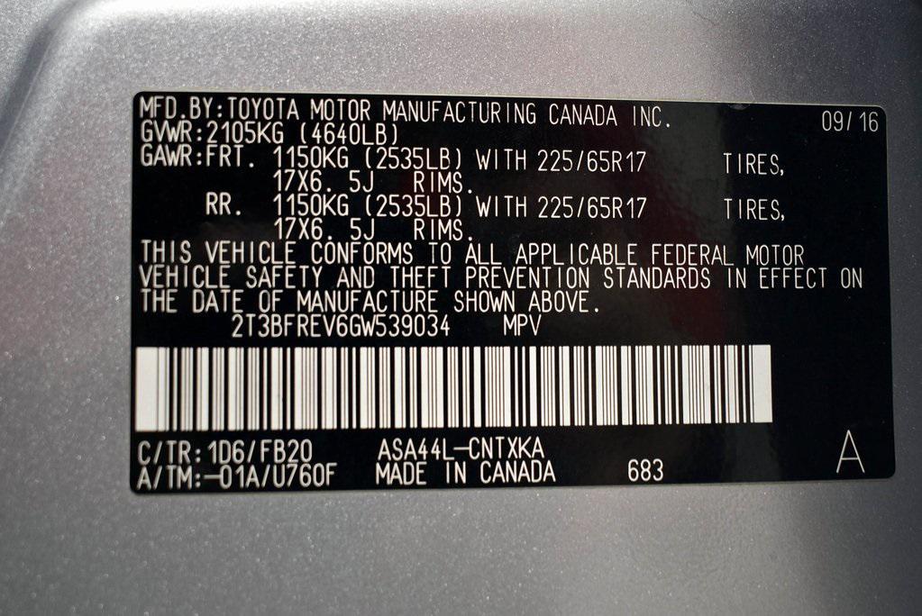 used 2016 Toyota RAV4 car, priced at $13,798