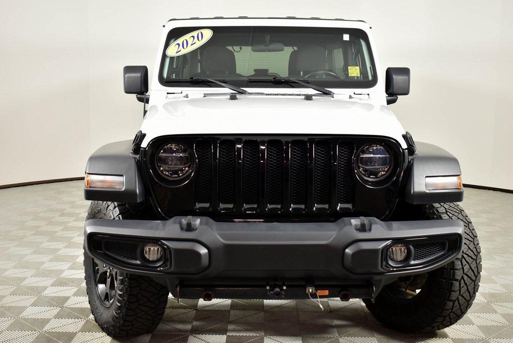 used 2020 Jeep Wrangler Unlimited car, priced at $26,672