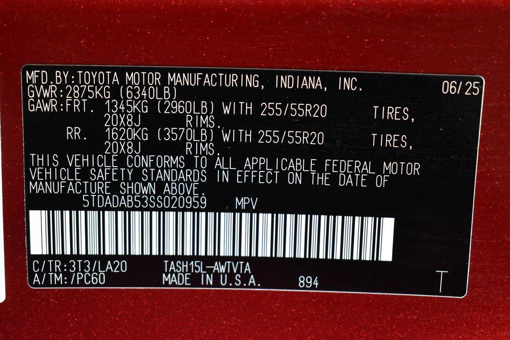 used 2025 Toyota Grand Highlander Hybrid car, priced at $58,998