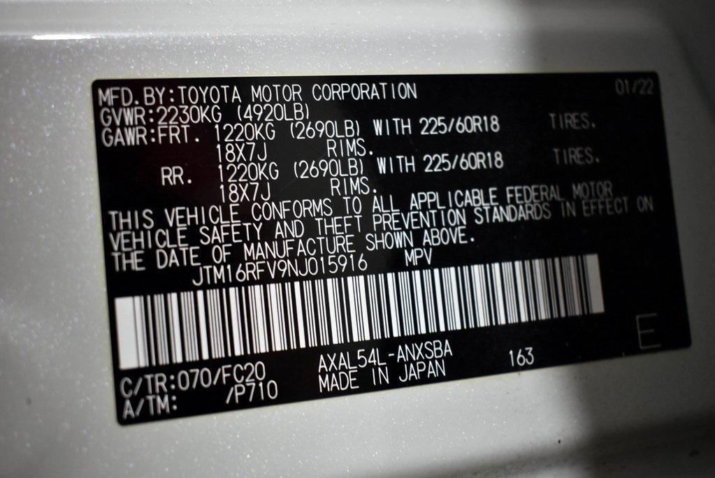 used 2022 Toyota RAV4 Hybrid car, priced at $32,086