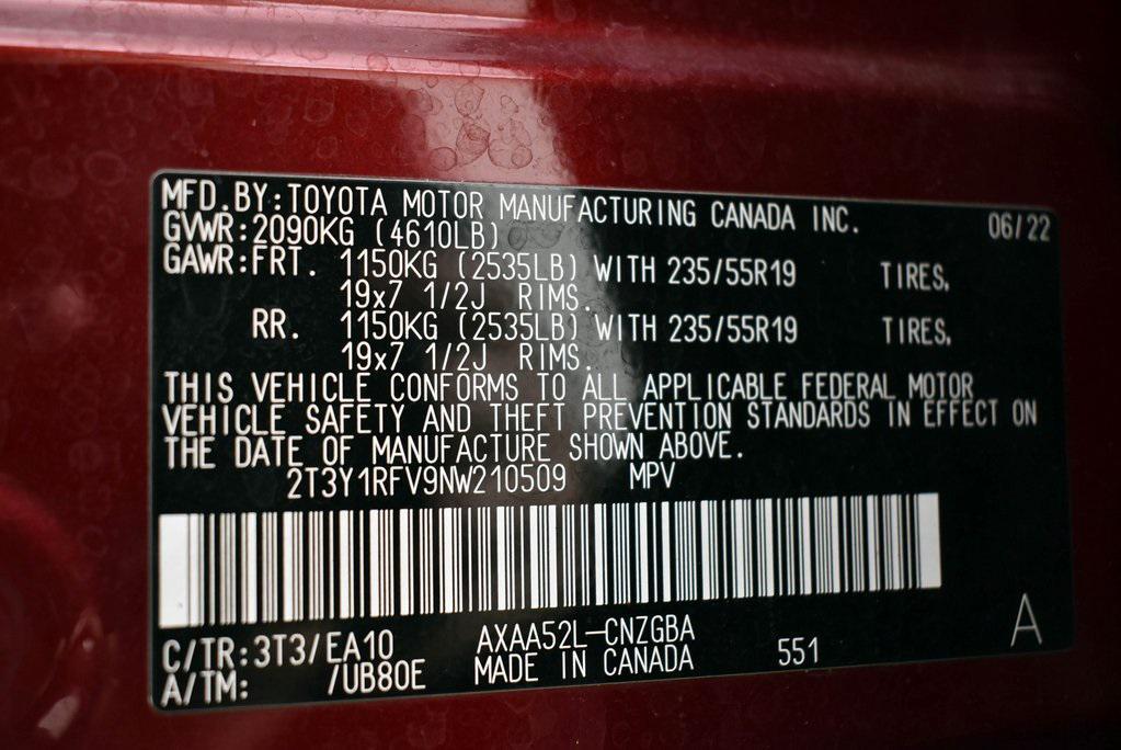 used 2022 Toyota RAV4 car, priced at $31,325