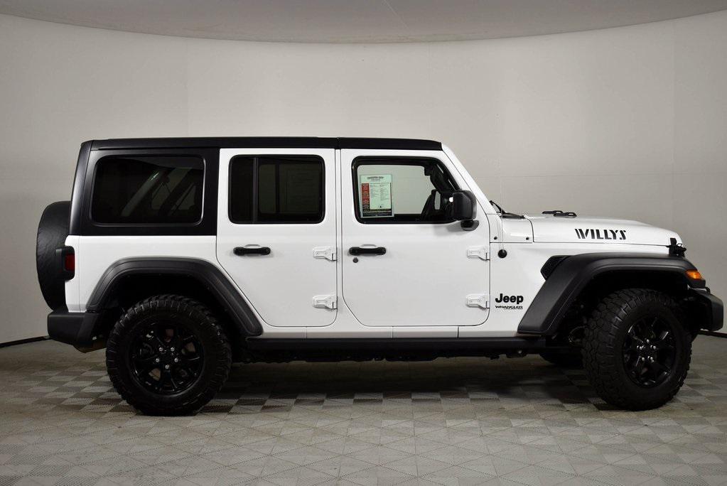 used 2022 Jeep Wrangler Unlimited car, priced at $33,869