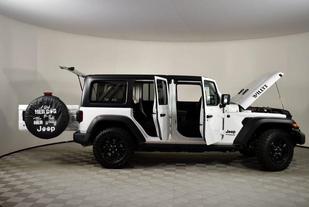 used 2022 Jeep Wrangler Unlimited car, priced at $33,869