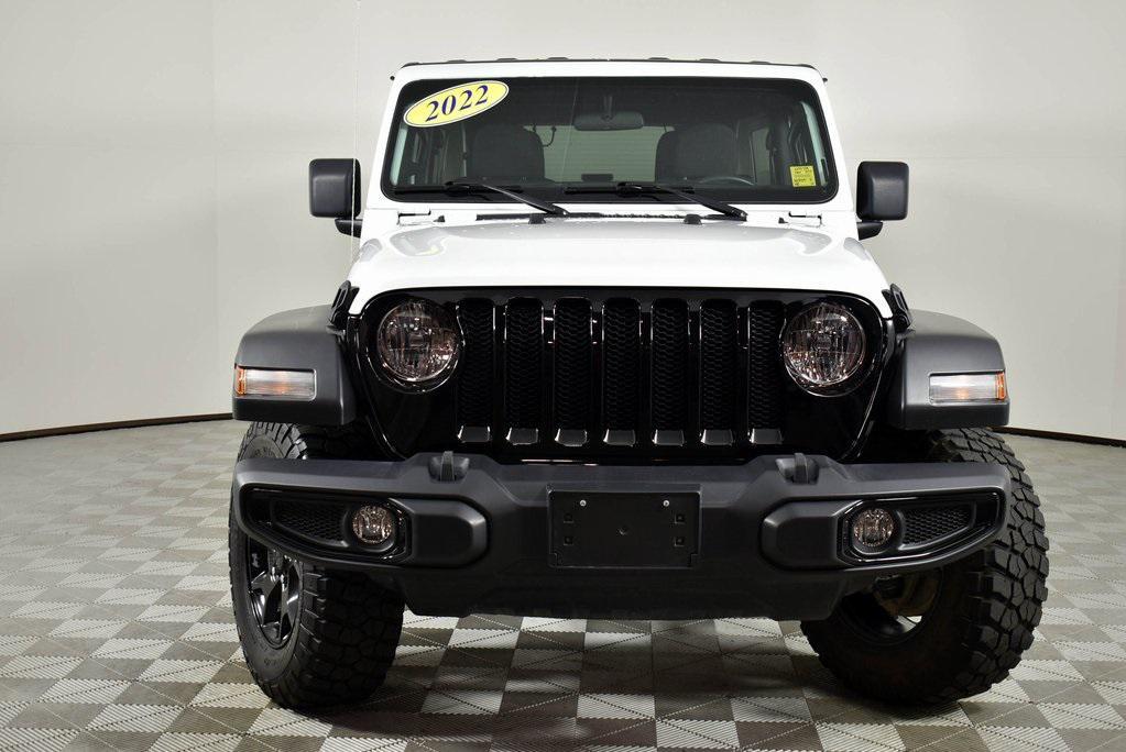 used 2022 Jeep Wrangler Unlimited car, priced at $33,869