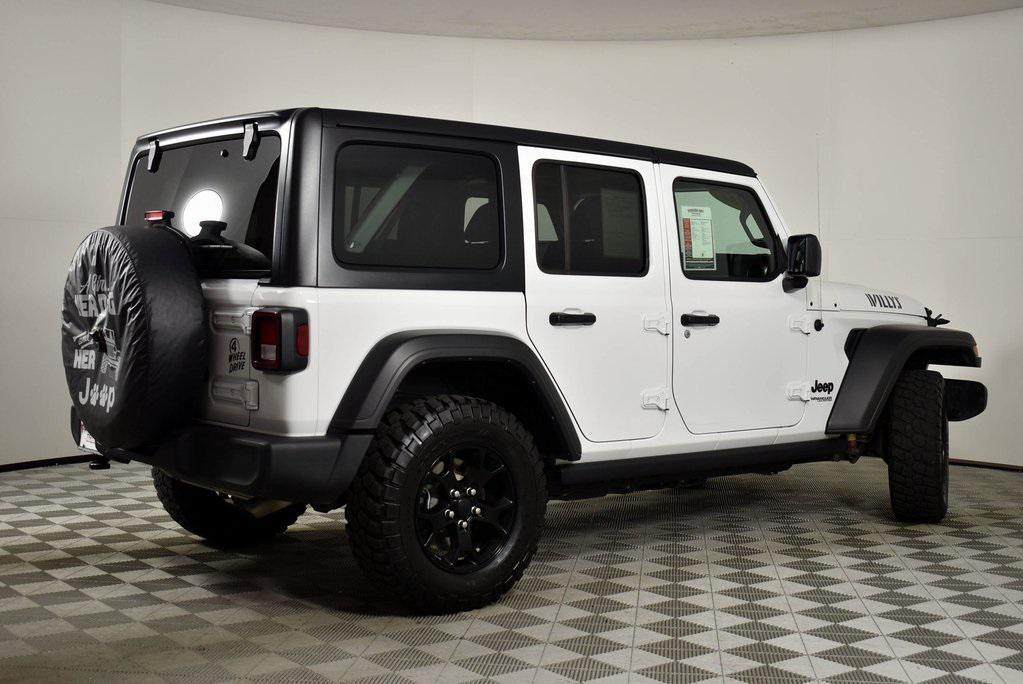 used 2022 Jeep Wrangler Unlimited car, priced at $33,869
