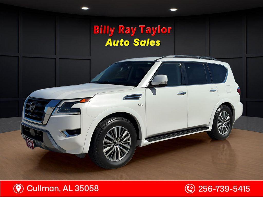 used 2021 Nissan Armada car, priced at $29,900