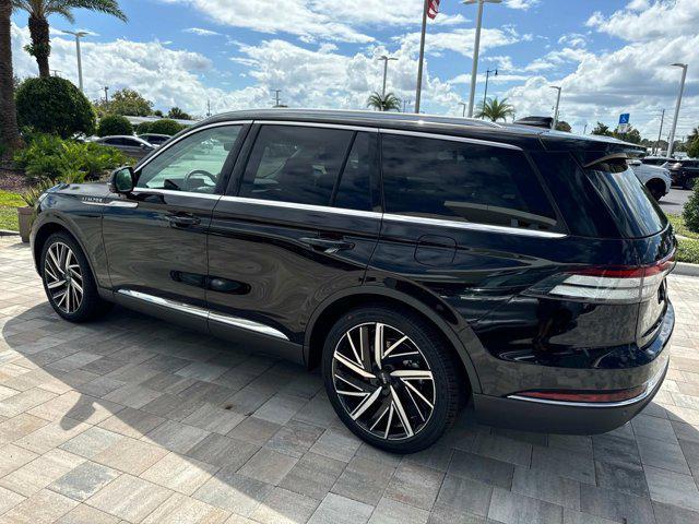 new 2025 Lincoln Aviator car, priced at $77,080