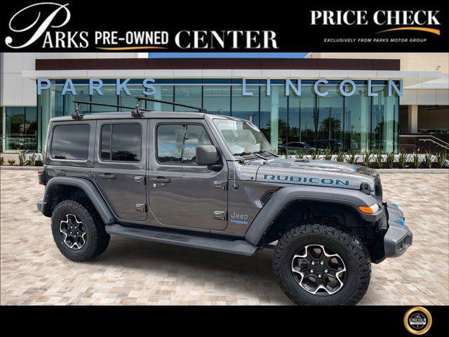 used 2021 Jeep Wrangler Unlimited 4xe car, priced at $27,600