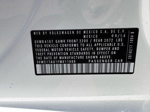 used 2015 Volkswagen Golf car, priced at $7,190